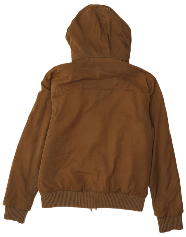 Superdry Windbomber-vindjakke med hætte til mænd UK 44 2XL Khaki