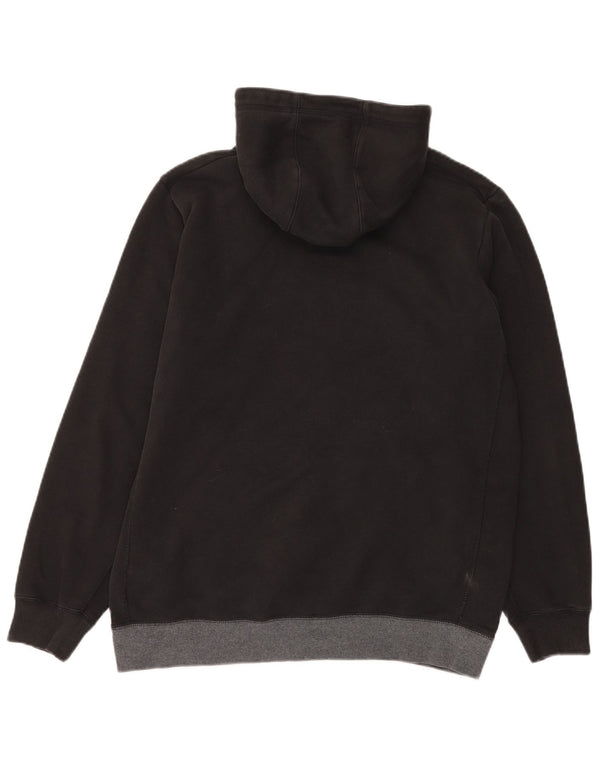 Adidas Herre hættetrøje Jumper Large Sort Colourblock Bomuld