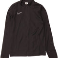 Nike Boys Dri Fit træningsdragt topjakke 13-14 år XL Sort polyester