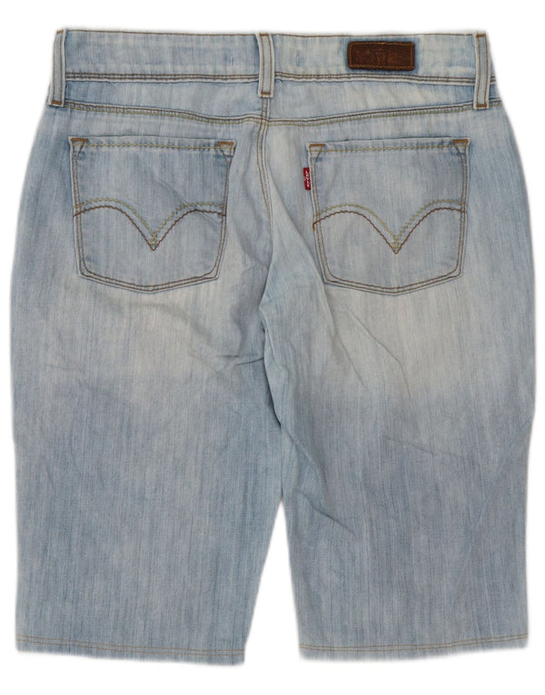 Levi's Womens 571 Slim Fit denimshorts W31 Medium Blue Bomuld