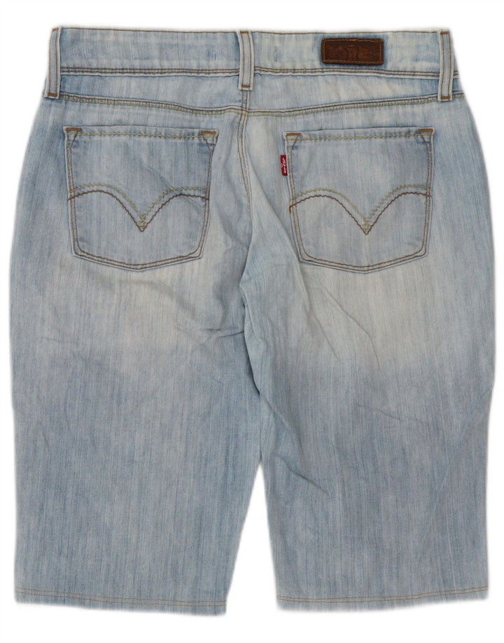 Levi's Womens 571 Slim Fit denimshorts W31 Medium Blue Bomuld