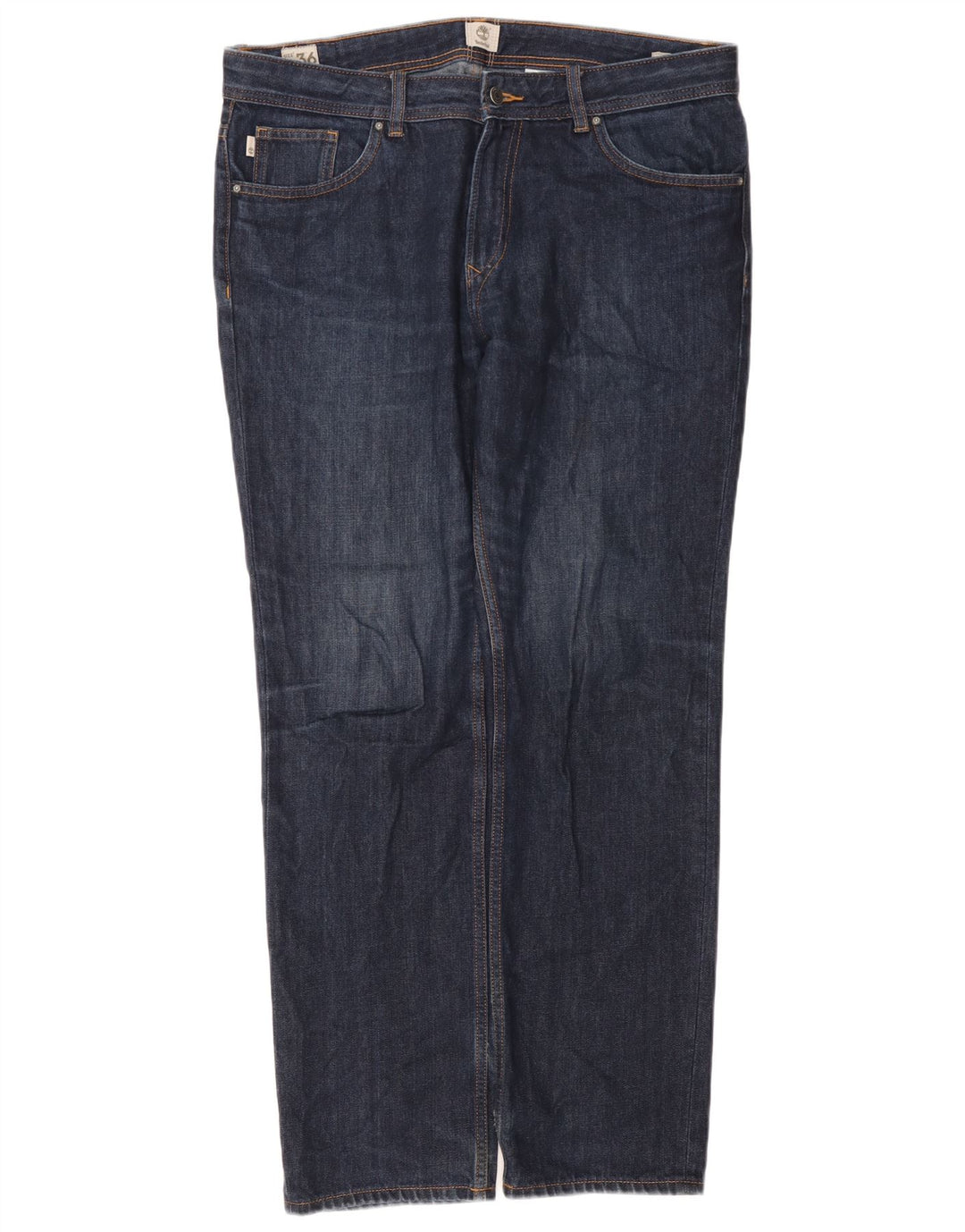 Timberland Straight Jeans til mænd W36 L31 Marineblå bomuld