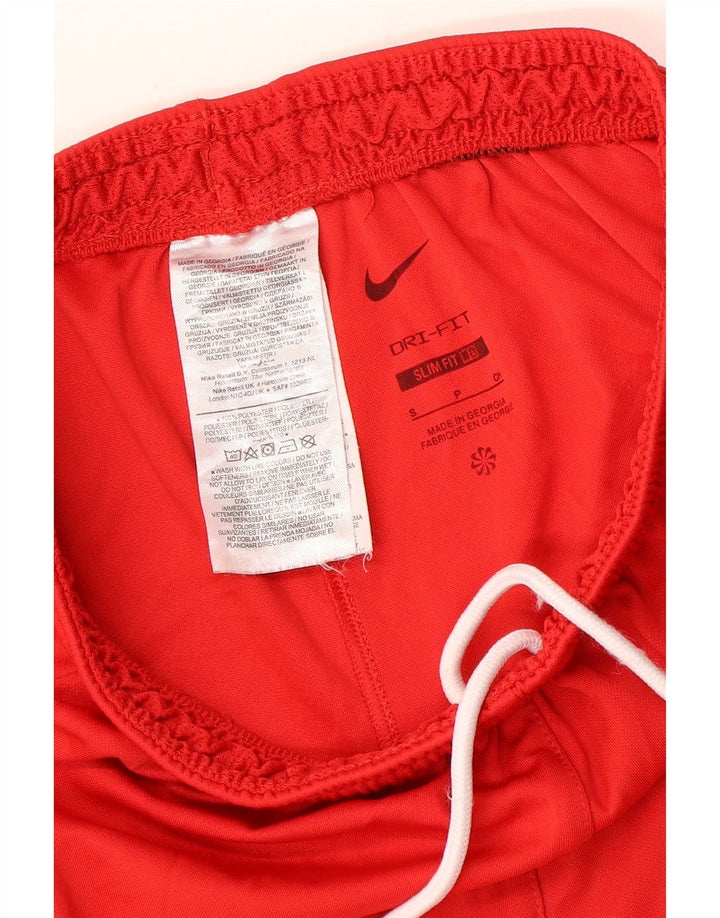 Nike Herre Dri Fit Slim sportsshorts Små rød polyester