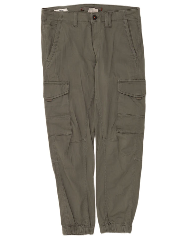 Jack & Jones Herre Tapered Cargo Bukser W31 L30 Khaki Bomuld