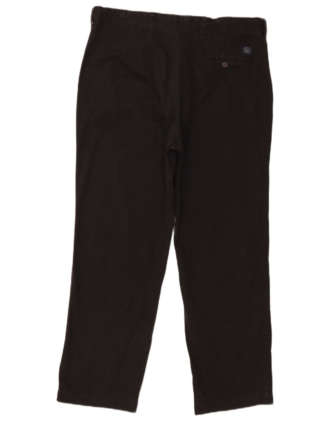 Marks & Spencer Herre Regular Fit Chinobukser W36 L29 Sort bomuld