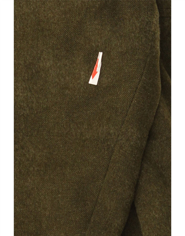 Himalaya Herre De Luxe Overfrakke UK 38 Medium Khaki Wool