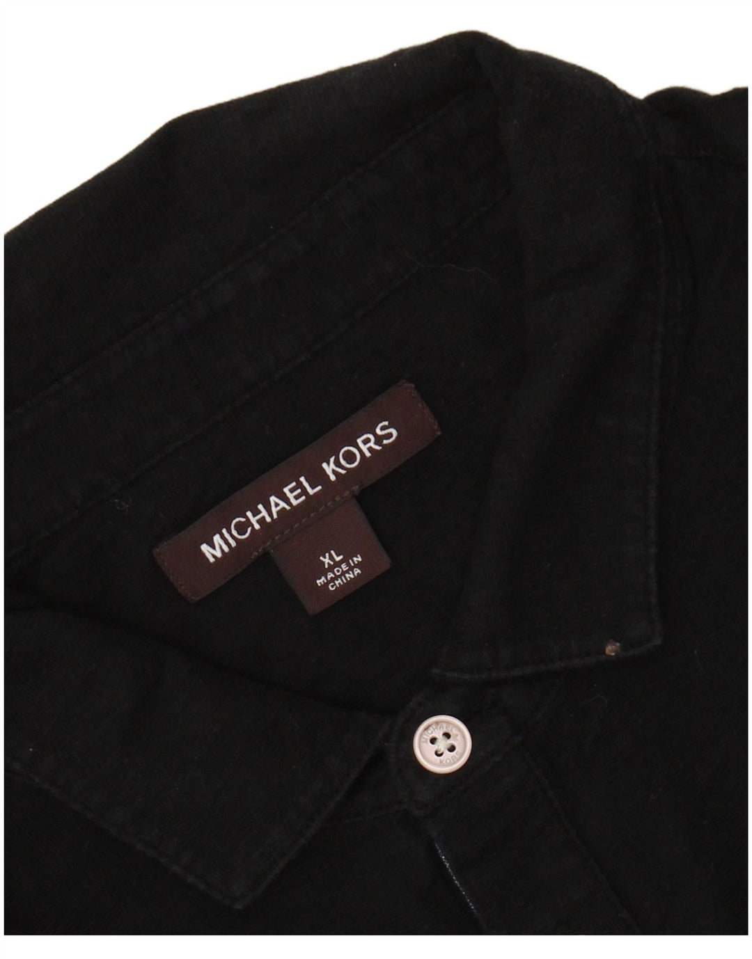 MICHAEL KORS Herre poloshirt XL Sort