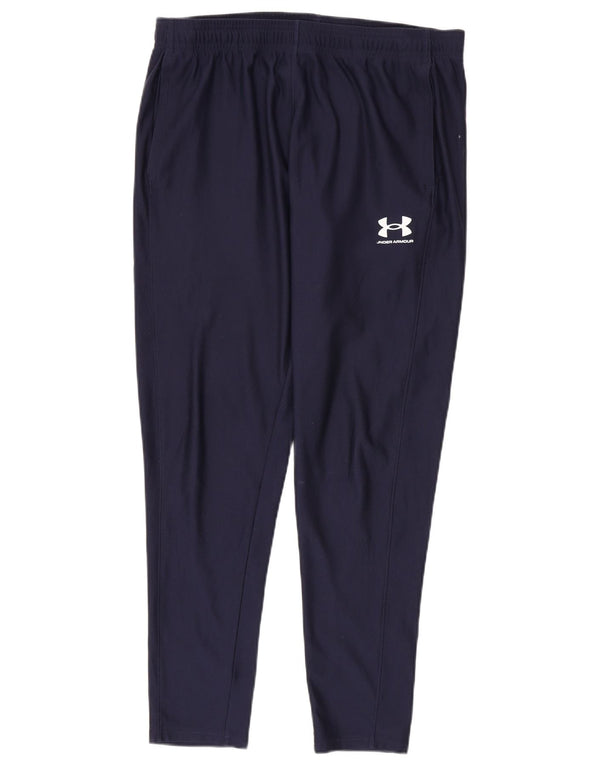 Under Armour Herre træningsdragt Bukser Large Navy Blue Polyester