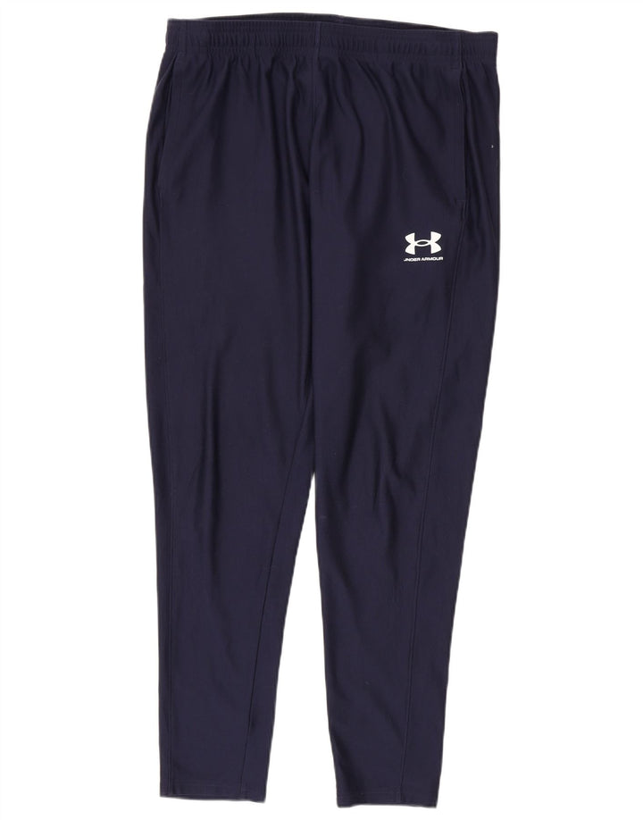 Under Armour Herre træningsdragt Bukser Large Navy Blue Polyester