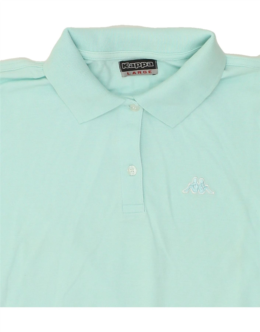 KAPPA Womens Polo Shirt UK 16 Large Blue Cotton Vintage Kappa and Second-Hand Kappa from Messina Hembry 
