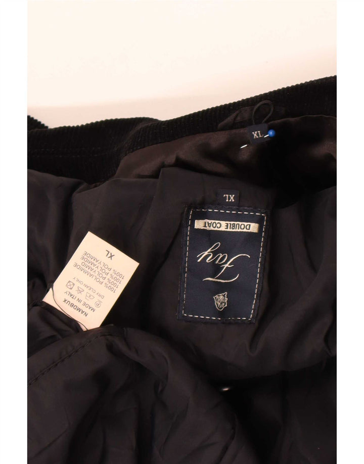 Fay Herre Overfrakke UK 42 XL Sort Polyamid