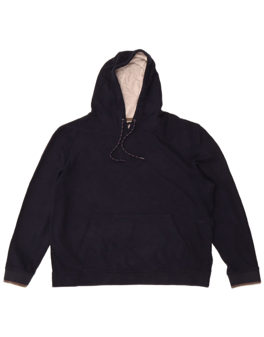 Ted Baker Herre hættetrøje trøje Størrelse 5 XL Navy Blue Viscose