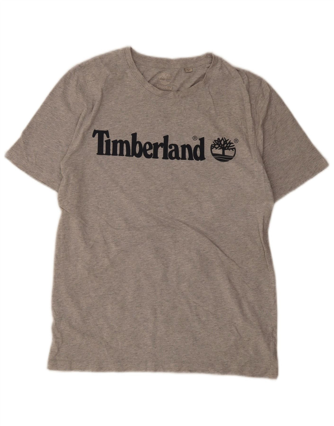 Timberland Boys Grafisk T-Shirt Top 15-16 år Medium Grå Bomuld