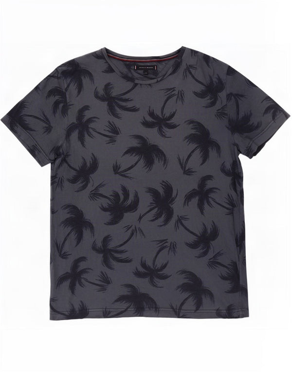 Tommy Hilfiger Mens T-Shirt Top XL Navy Blue Cotton