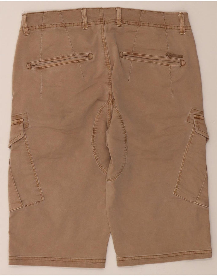 GAS Mens Cargo Shorts W32 Medium Beige Cotton Vintage Gas and Second-Hand Gas from Messina Hembry 