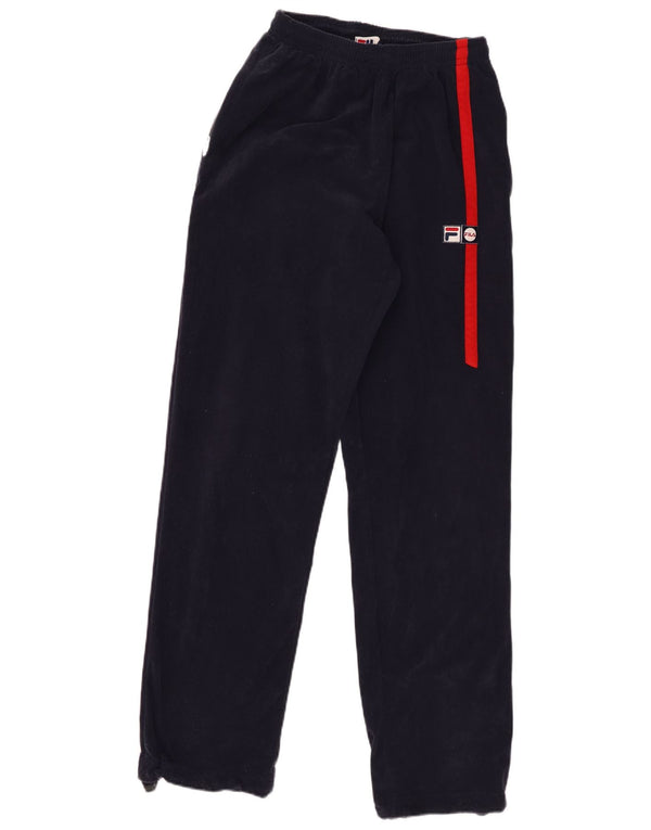 Fila træningsdragt til kvinder Joggers UK 16 Large Navy Blue Colourblock
