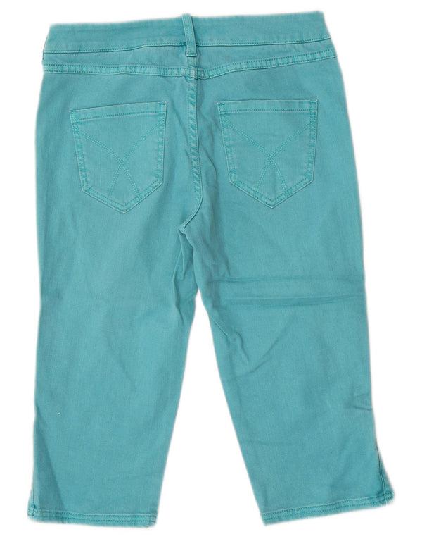 Crew Clothing Dame Bermuda Denim Shorts UK 8 Small W28 Blue