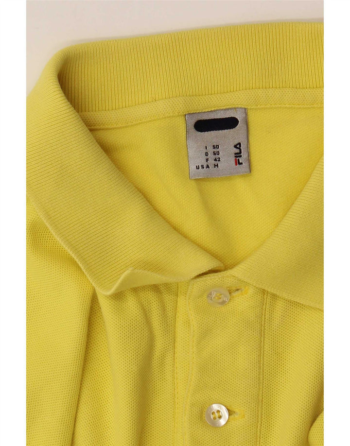 Fila Herre poloshirt Medium Gul