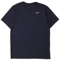 Nike Herre Dri Fit T-shirt Top Medium Marineblå Polyester