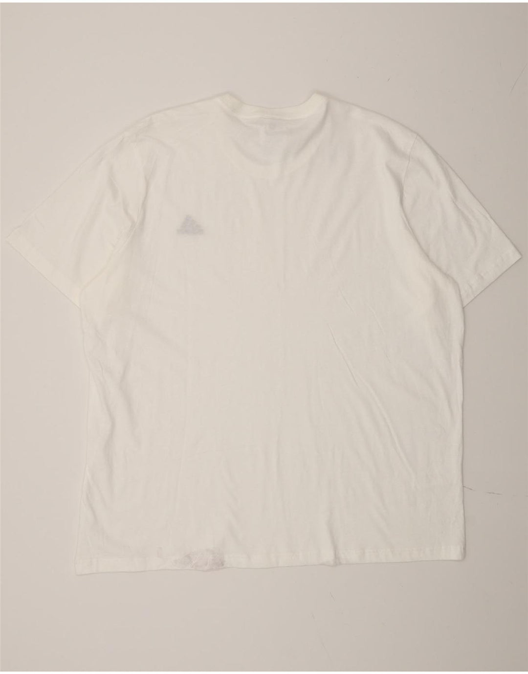 Adidas Herre T-Shirt Top 2XL Hvid Bomuld