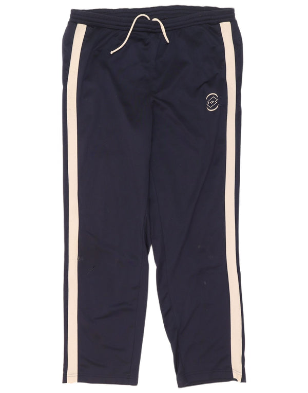 Lotto Træningsdragt bukser til mænd UK 42/44 XL Navy Blue Colourblock Polyester