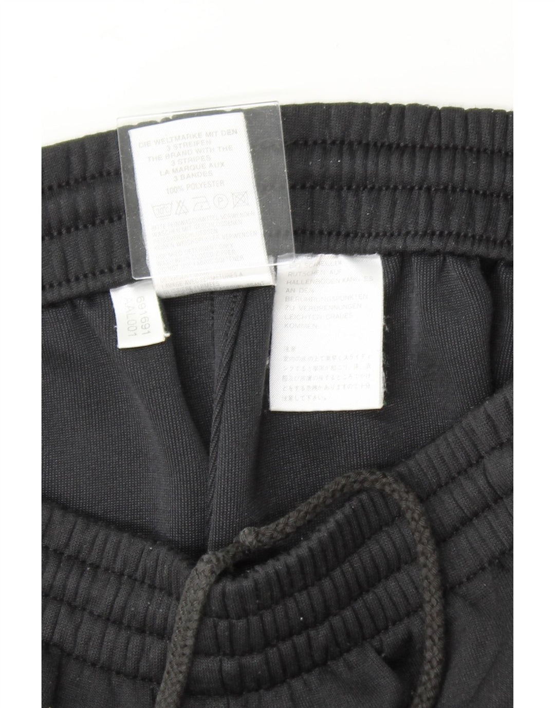 ADIDAS Mens Tracksuit Trousers XL  Black Colourblock Polyester Vintage Adidas and Second-Hand Adidas from Messina Hembry 