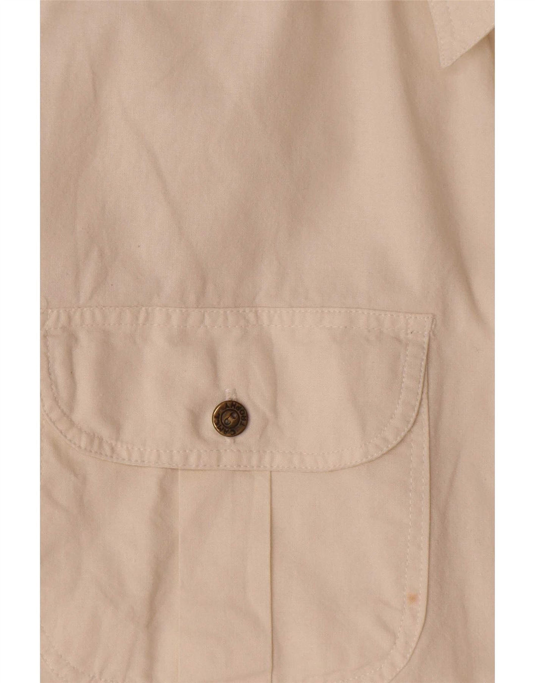 Camel Active Herre Kortærmet Military Shirt XL Hvid
