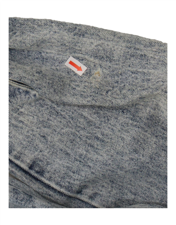 ARIZONA Mens Denim Jacket IT 48 Medium Blue Cotton Vintage Arizona and Second-Hand Arizona from Messina Hembry 