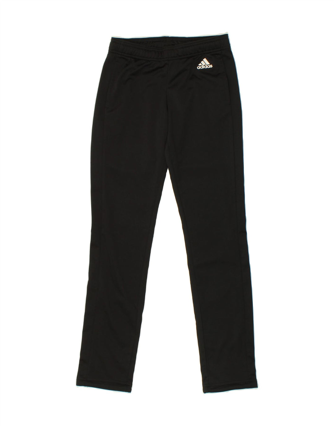 ADIDAS Womens Tracksuit Trousers UK 0/2 2XS Black Polyester Vintage Adidas and Second-Hand Adidas from Messina Hembry 