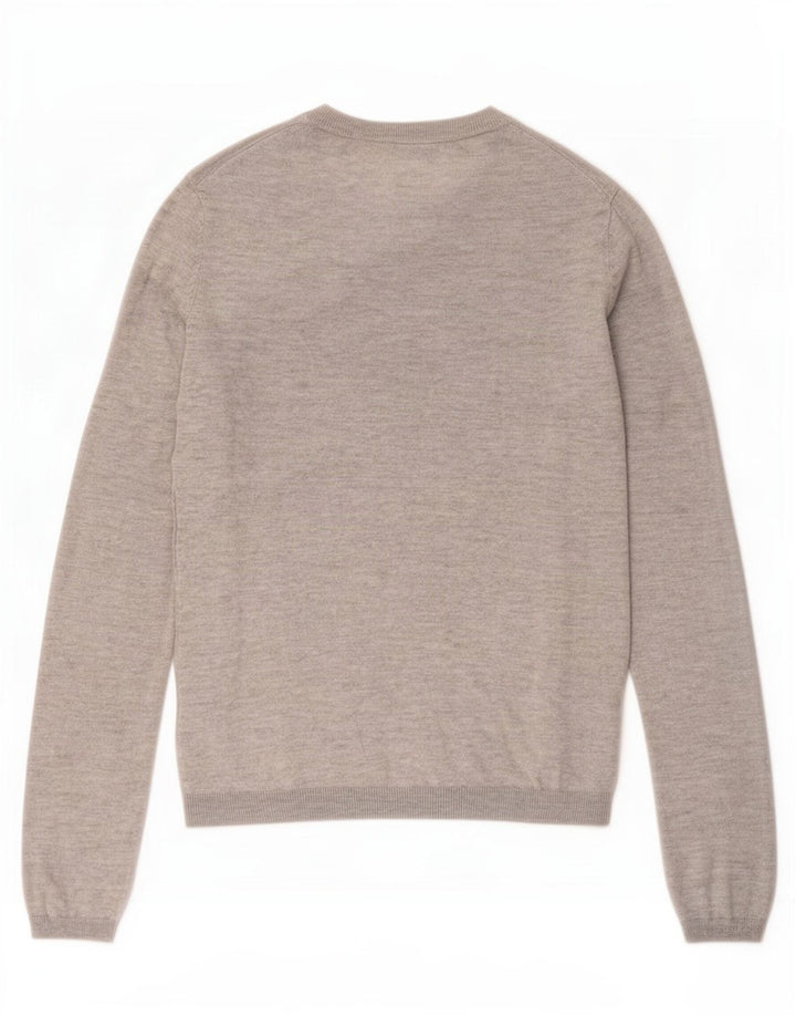 Zara Dame sweater med rund hals DK 14 Medium Grå