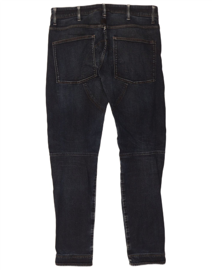 G-Star Slim Jeans til mænd W34 L34 Marineblå bomuld