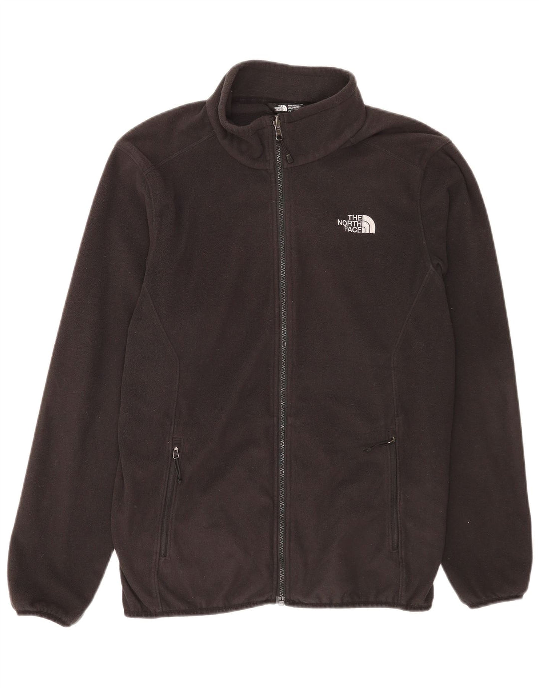 The North Face Herre Fleecejakke UK 40 Stor Sort Polyester