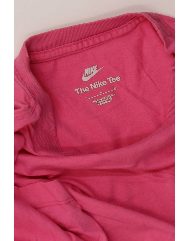 Nike T-shirt top til kvinder DK 16 Large Pink