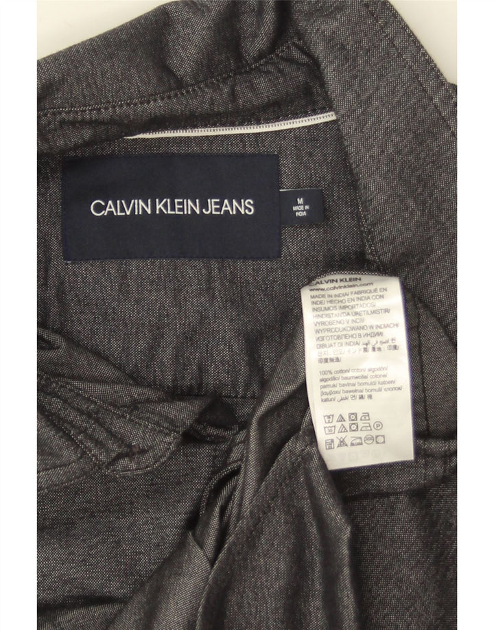 Calvin Klein Jeans Herreskjorte Medium Grey Bomuld