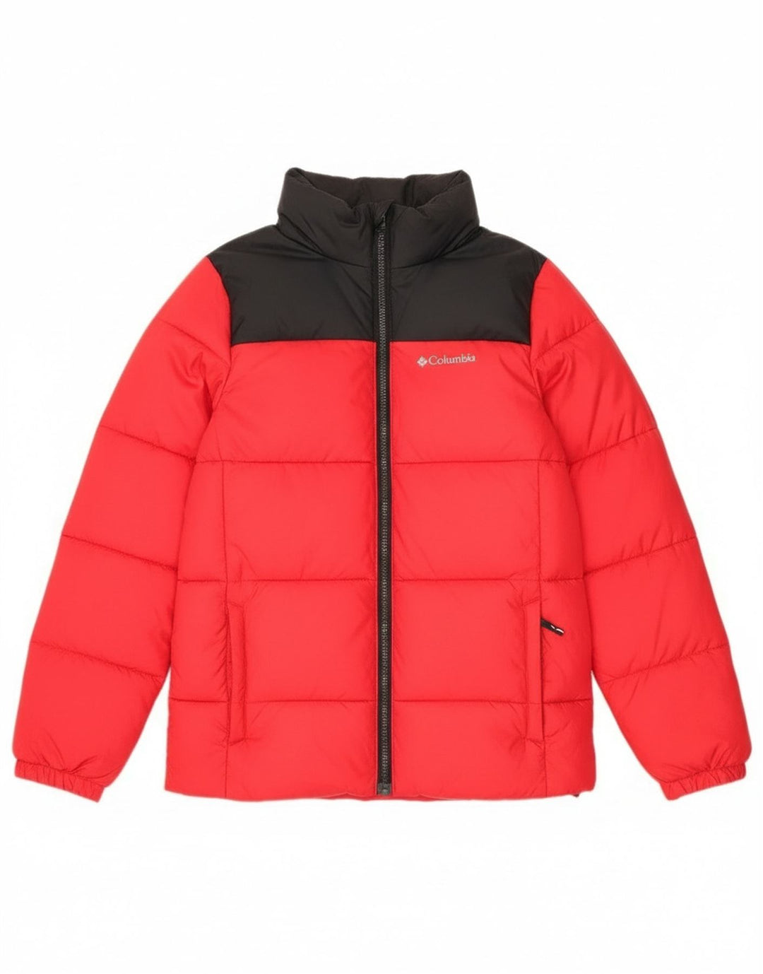 Columbia Boys polstret jakke 14-15 år Large Red Colourblock Polyester