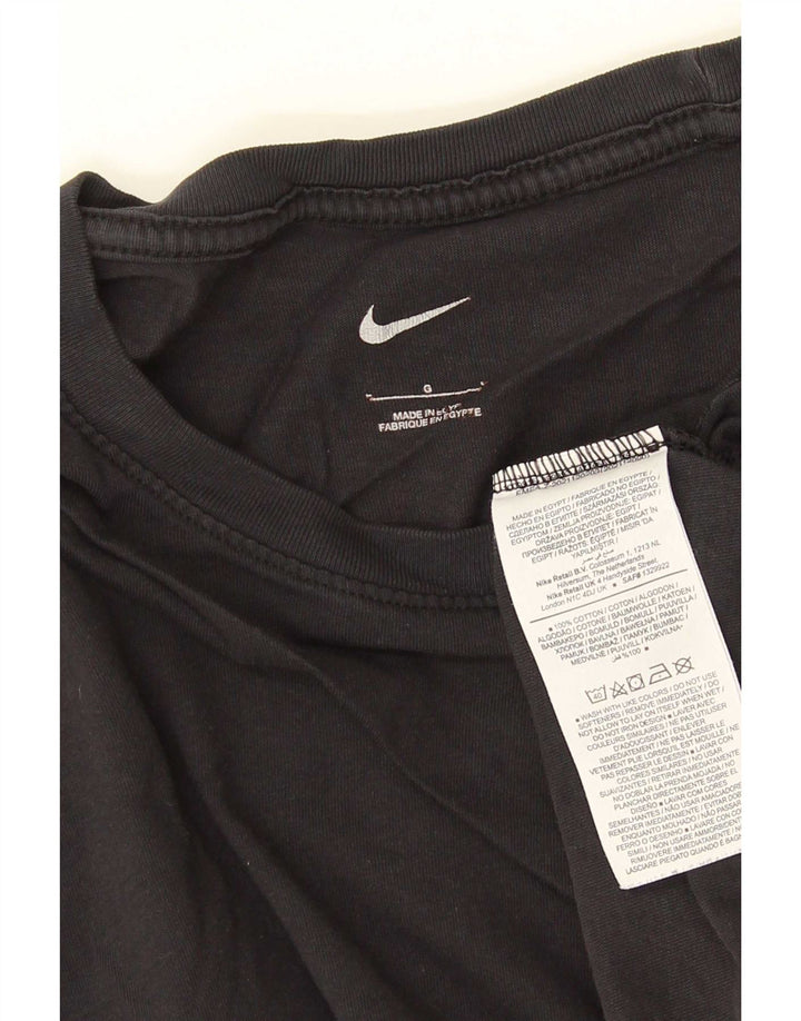 Nike T-shirt top til mænd, stor sort bomuld