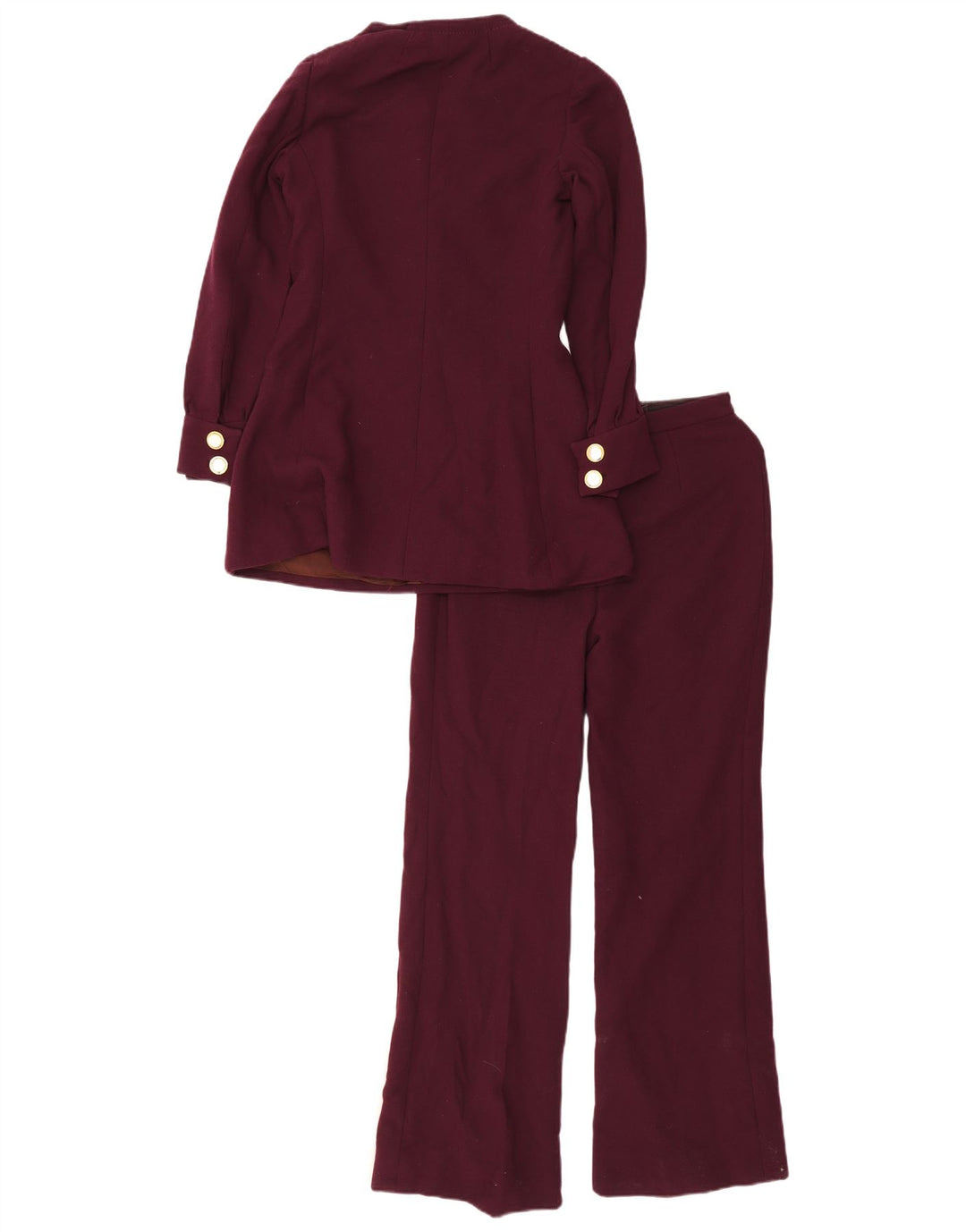 Vintage Dame 2-delt jakkesæt IT 44 Medium W24 L29 Lilla