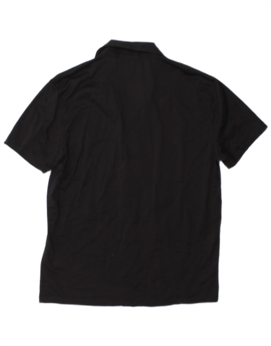 Reiss Kortærmet Herreskjorte Stor Sort Bomuld