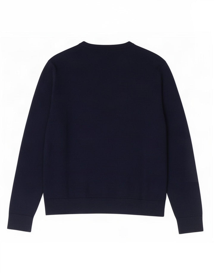 Gap Herre V-hals sweater Medium Marineblå Merinould