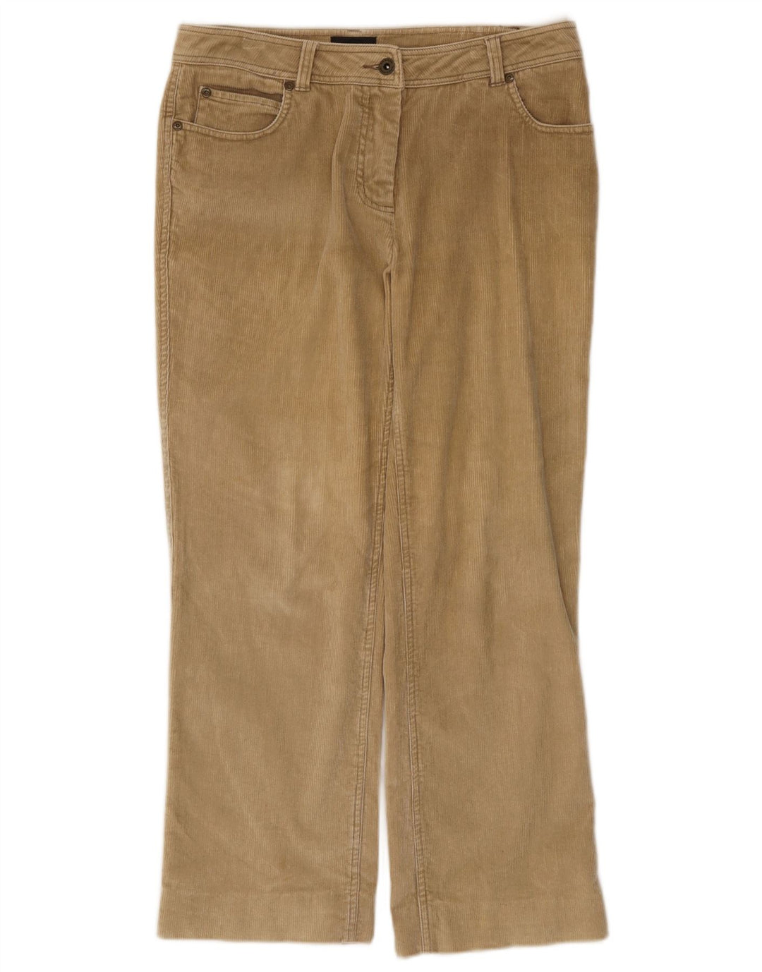 Sergio Tacchini Dame Bootcut Corduroy Bukser IT 42 Medium W32 L26 Beige