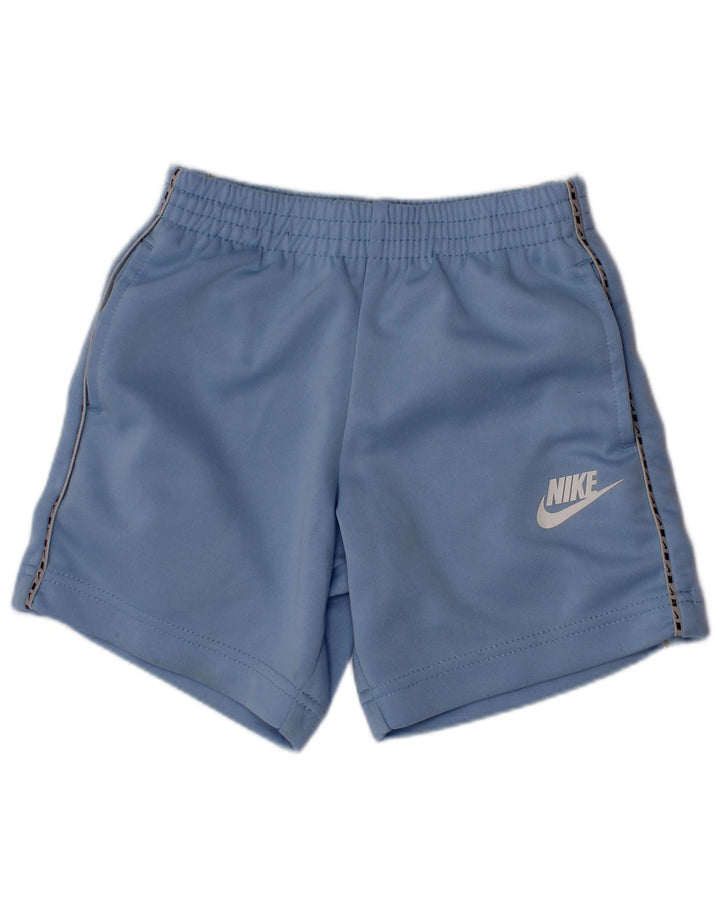 Nike drenge sportsshorts 3-4 år XS blå polyester