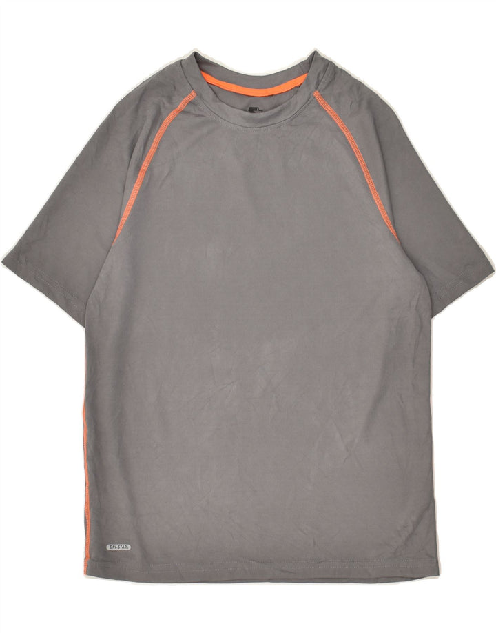STARTER Boys T-Shirt Top 14-15 Years XL Grey Polyester | Vintage Starter | Thrift | Second-Hand Starter | Used Clothing | Messina Hembry 