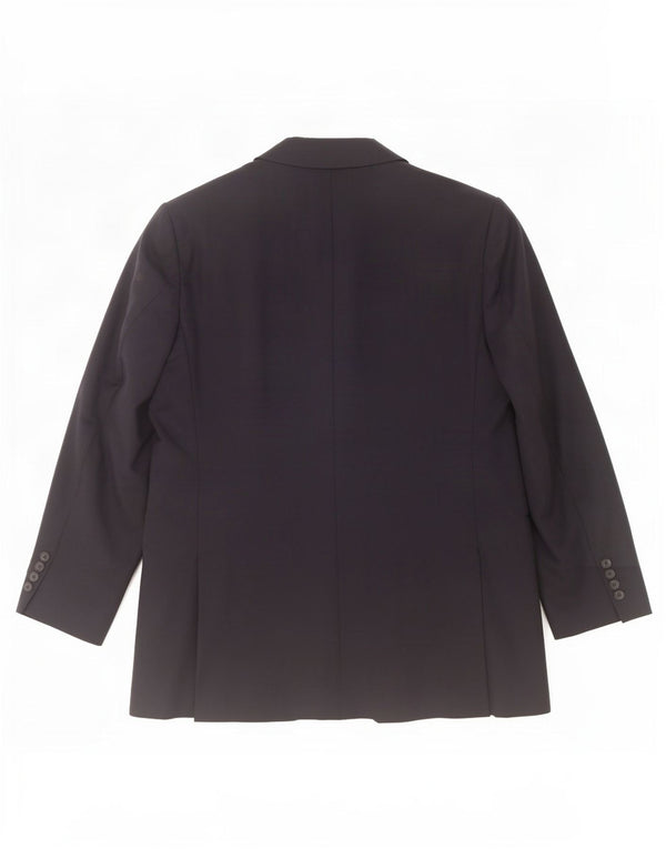 Marks & Spencer Herre 2-knaps blazerjakke UK 44 XL marineblå uld