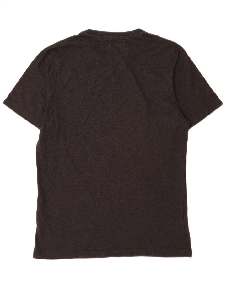 Penguin Herre Grafisk T-Shirt Top Medium Sort Bomuld