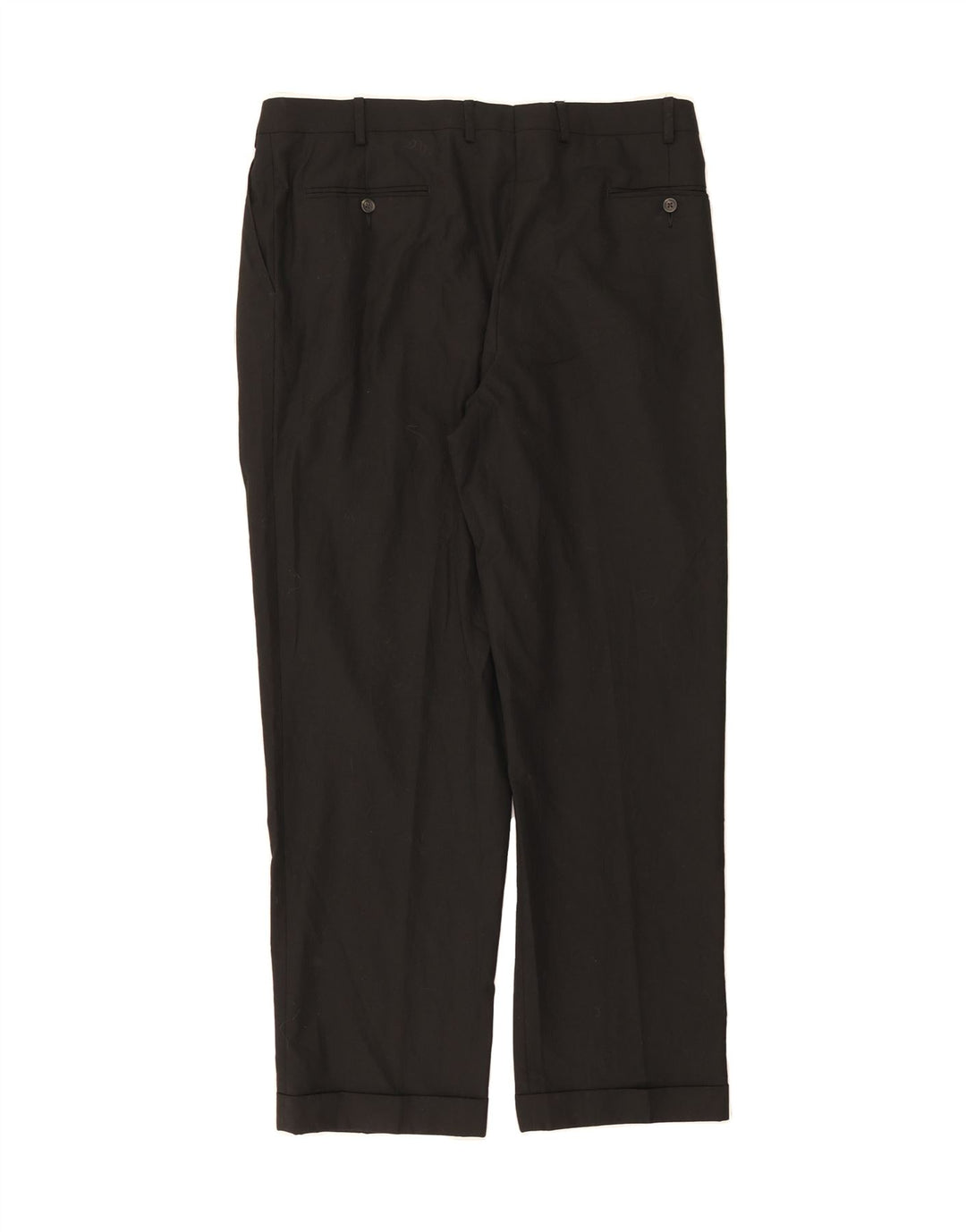 IZOD Mens Pegged Chino Trousers W38 L32  Black Pinstripe Polyester Vintage Izod and Second-Hand Izod from Messina Hembry 