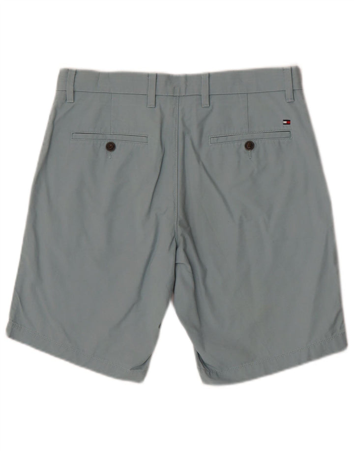 Tommy Hilfiger Herre Chino Shorts W32 Medium Blue Bomuld