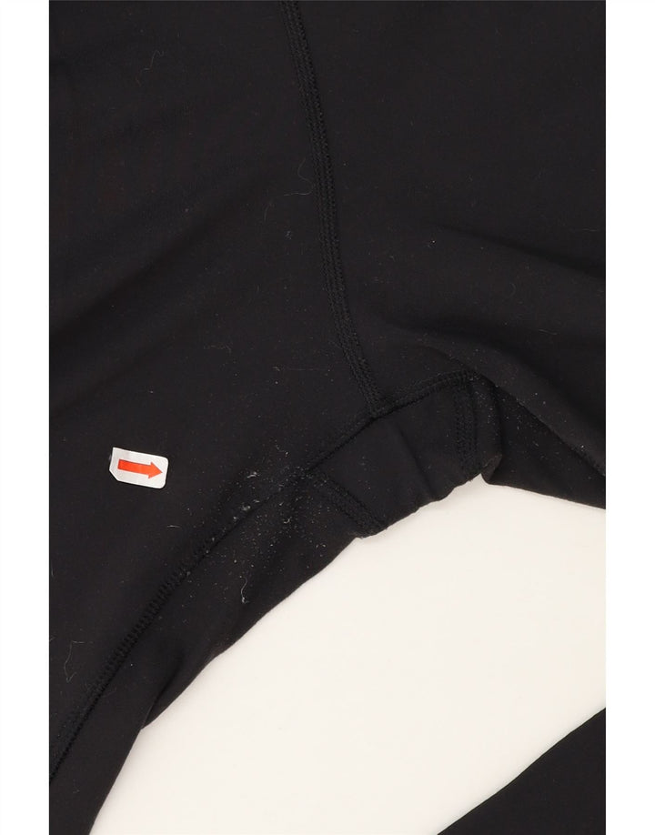 REEBOK Womens Leggings UK 8/10 Small Black Nylon Vintage Reebok and Second-Hand Reebok from Messina Hembry 