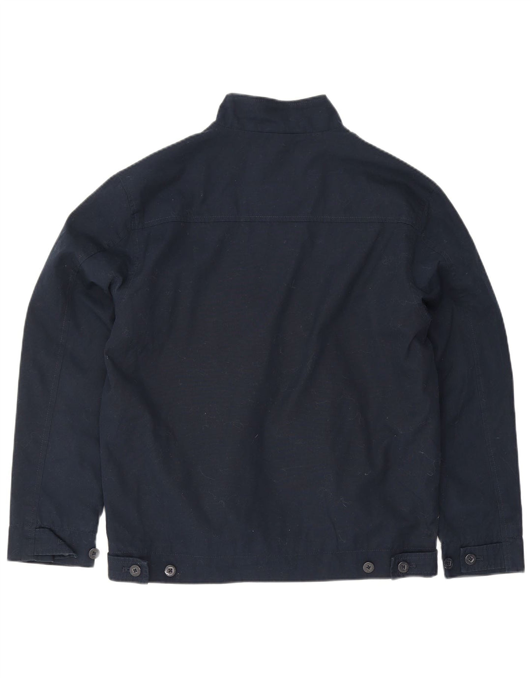 Ben Sherman Herre Bomber Jacket UK 38 Medium Navy Blue Bomuld