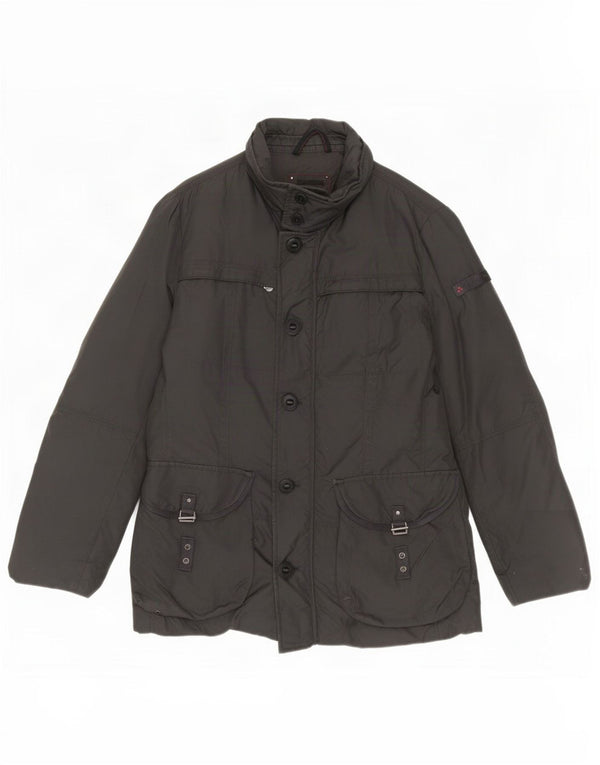PEUTEREY Mens Utility Jacket EU 50 Medium Grey Polyamide