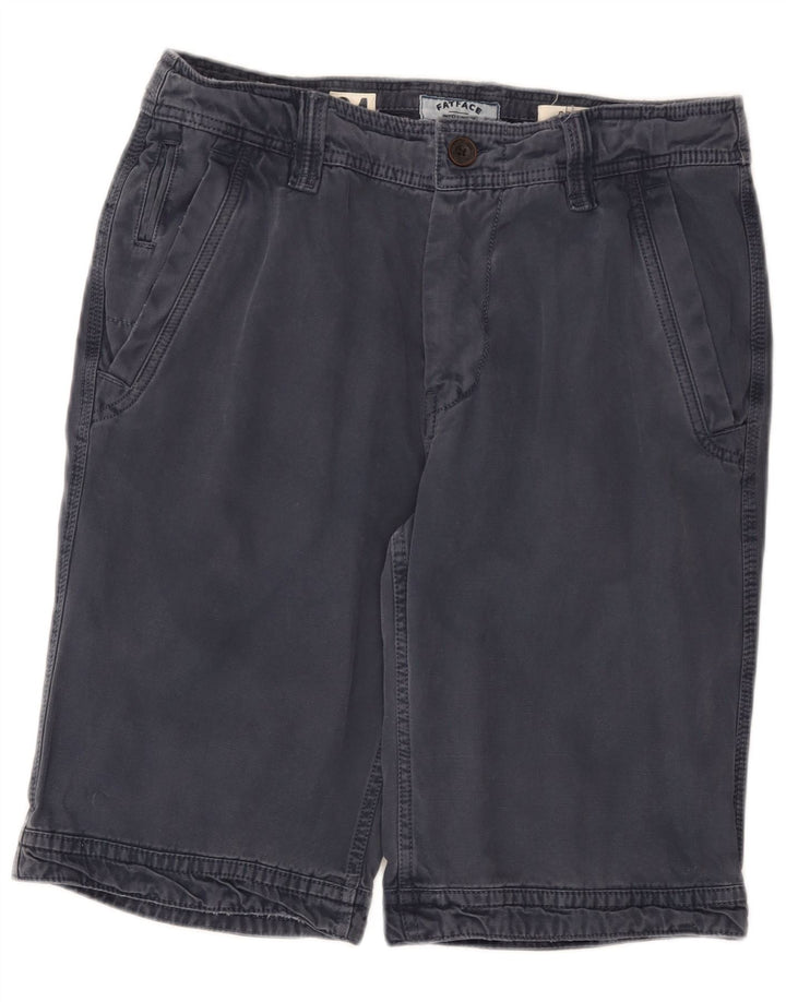 Fat Face Herre Chino Shorts W34 Large Navy Blue Bomuld